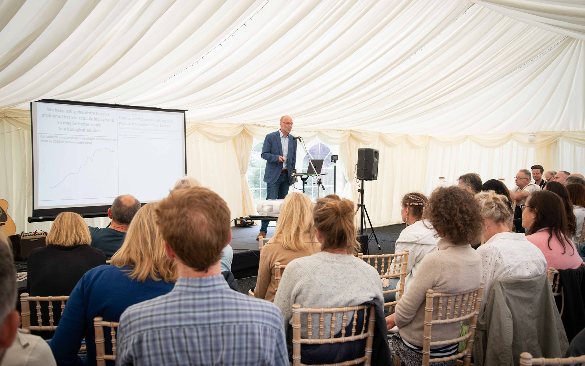 David Unwin at Pear Fest